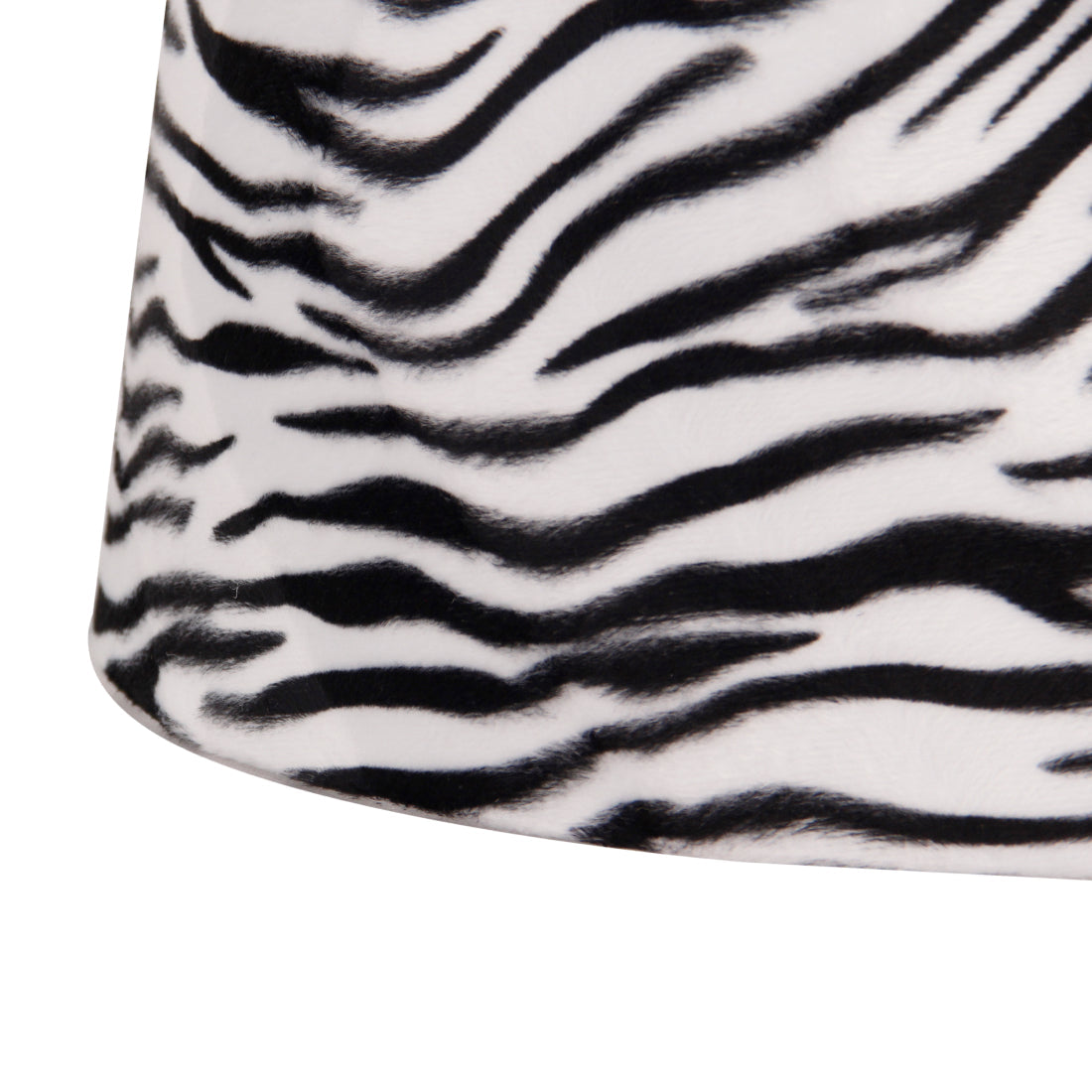 Abat-jour Zebra Varié - Tambour - Ø20 cm ou Ø35 cm - Velours - E27