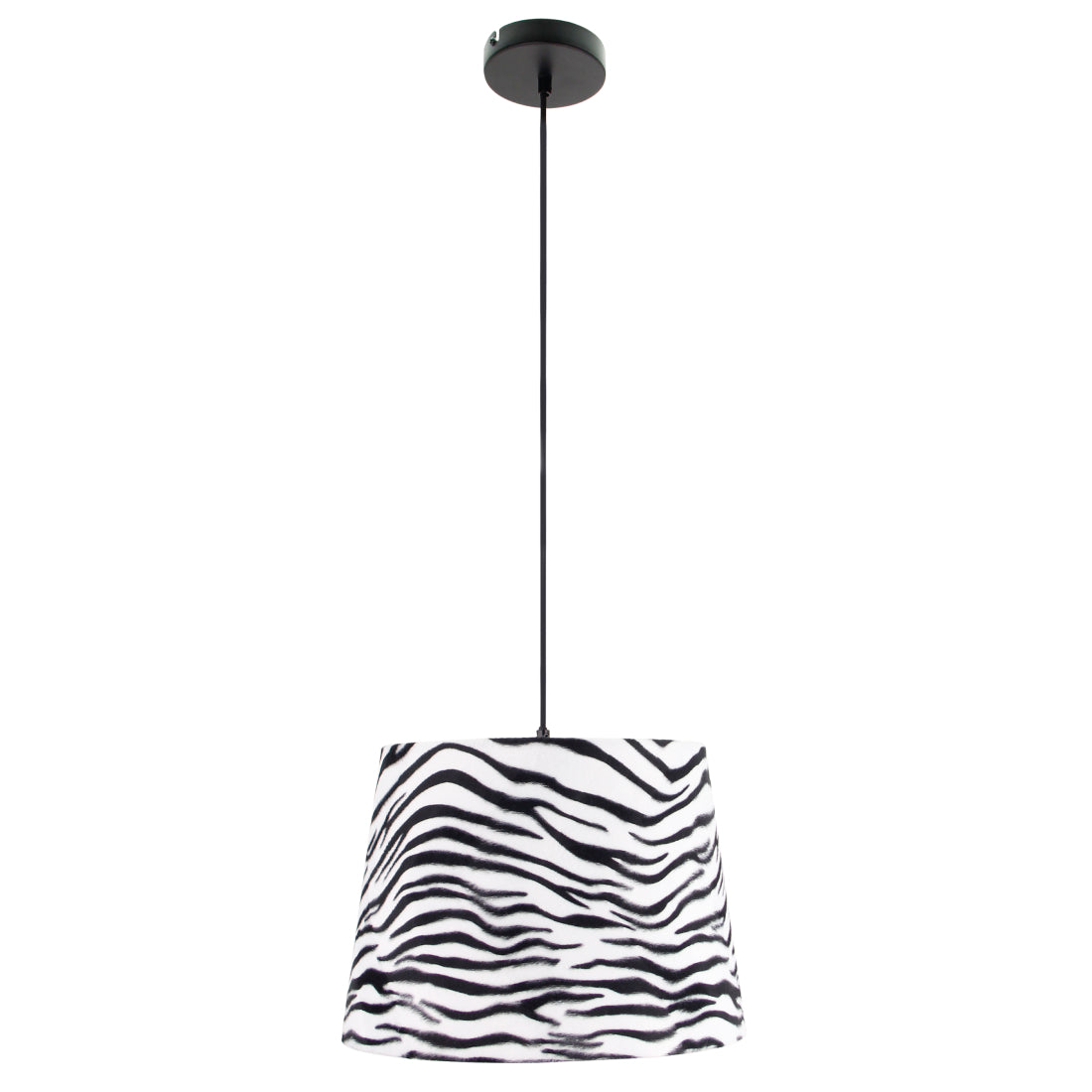 Abat-jour Zebra Varié - Tambour - Ø20 cm ou Ø35 cm - Velours - E27