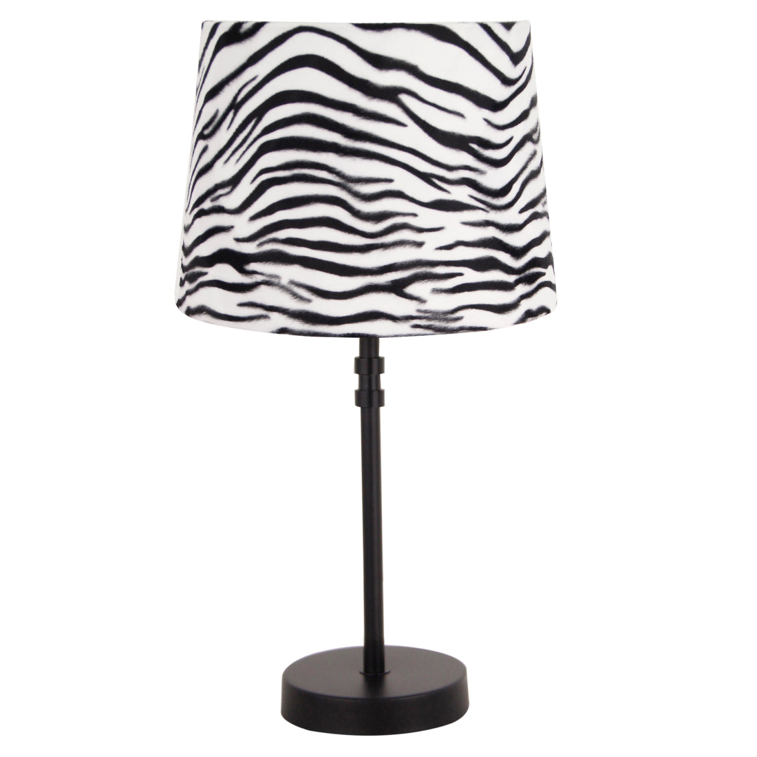 Abat-jour Zebra Varié - Tambour - Ø20 cm ou Ø35 cm - Velours - E27
