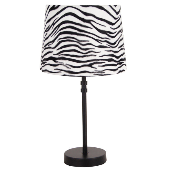 Abat-jour Zebra Varié - Tambour - Ø20 cm ou Ø35 cm - Velours - E27