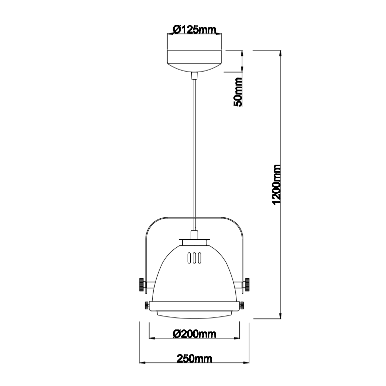 Nero Hängelampe über Esstisch oder Kücheninsel – dekoratives Licht