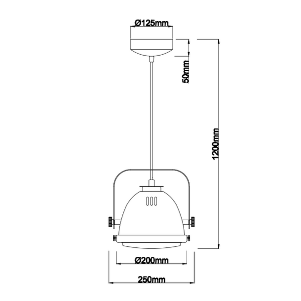 Nero Hängelampe über Esstisch oder Kücheninsel – dekoratives Licht
