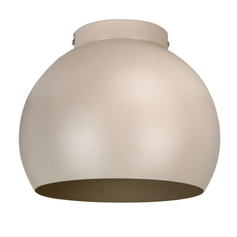 Die Sfera Deckenleuchte von Various, 1-flammig, Ø25 cm, begeistert durch ihre runde Form und das dezente Crème-Finish für ein elegantes Ambiente.