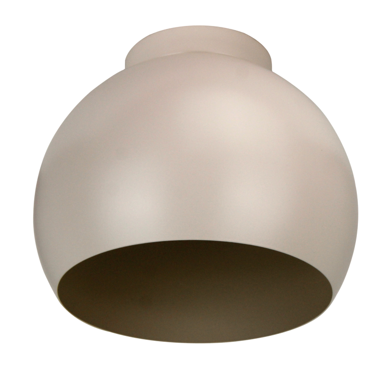 Minimalistische Deckenleuchte Sfera, 1-flammig, Ø25 cm, Crème. Perfekt geeignet für moderne Räume mit natürlicher und zeitloser Ausstrahlung.