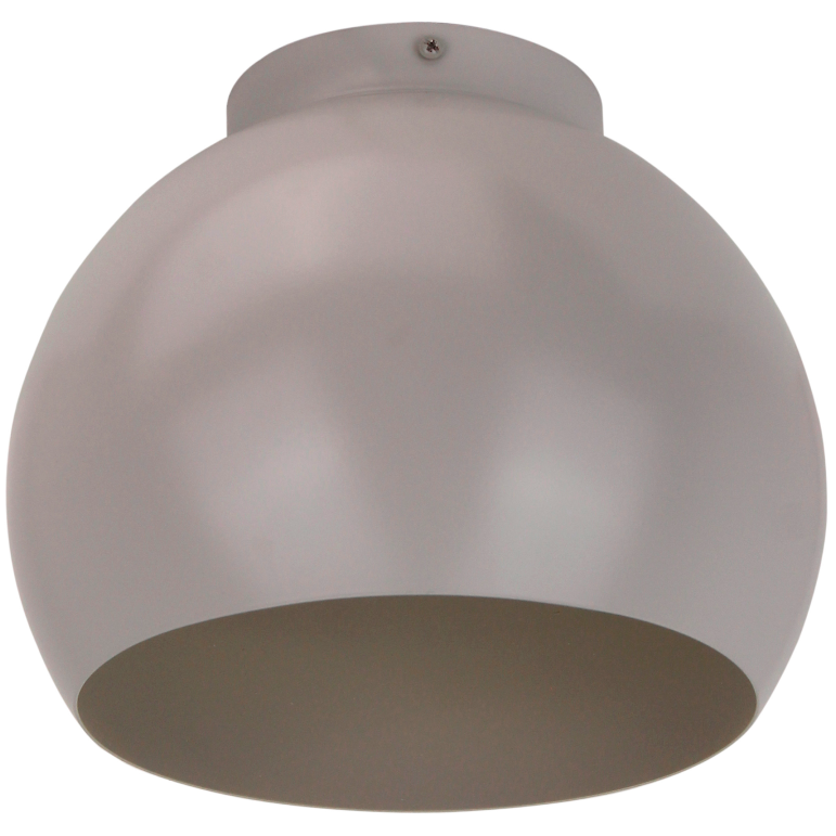 Various Sfera Deckenleuchte, Ø25 cm, in Grau. 1-flammig und aus hochwertigem Metall – für schlichte Eleganz in jedem Interieur.