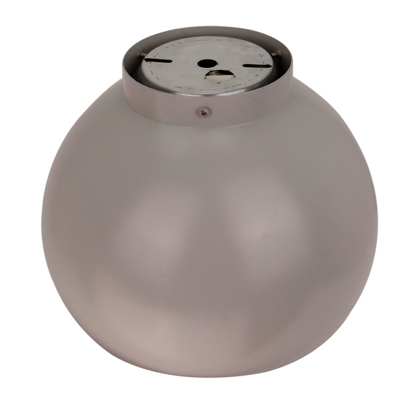 Runde Deckenleuchte Sfera von Various, Ø25 cm, 1-flammig, in Grau. Ideal für eine dezente und elegante Raumbeleuchtung.