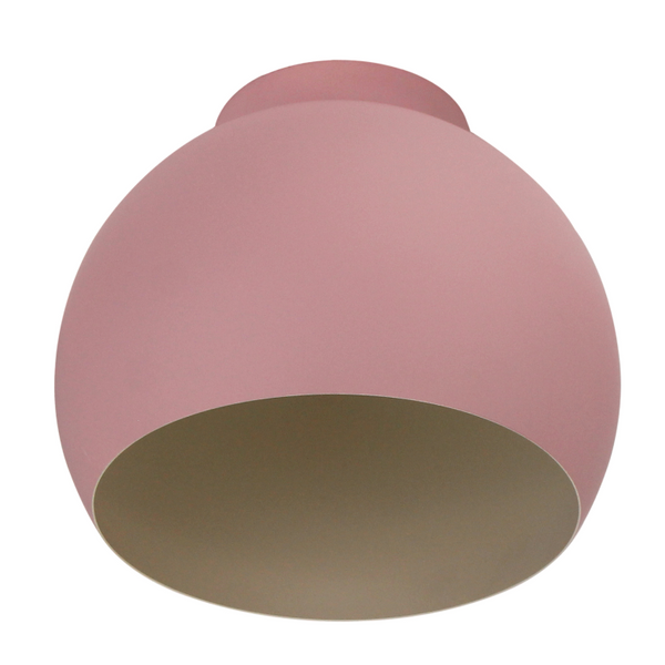 Various Sfera Deckenleuchte, 1-flammig, Ø25 cm, Rosa. Ideal für Schlafzimmer, Wohnzimmer oder Flure mit stilvoller Beleuchtung.
