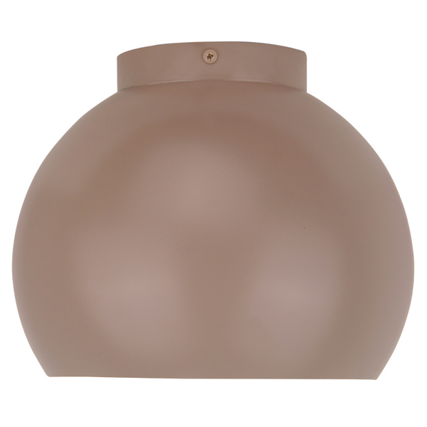 Taupefarbene Sfera Deckenleuchte, Ø25 cm, 1-flammig, aus Metall. Perfekte Kombination aus schlichter Eleganz und zeitlosem Design.