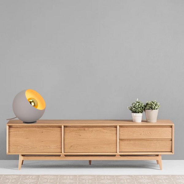 Lámpara de mesa Sfera Variada – Diseño Elegante en Ø20 y Ø25 cm | Varios Colores