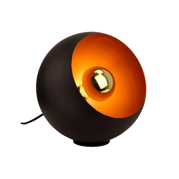 Lampe de table Sfera Variée – Ø20 ou Ø25 cm – Noir – 1 ampoule – Fer