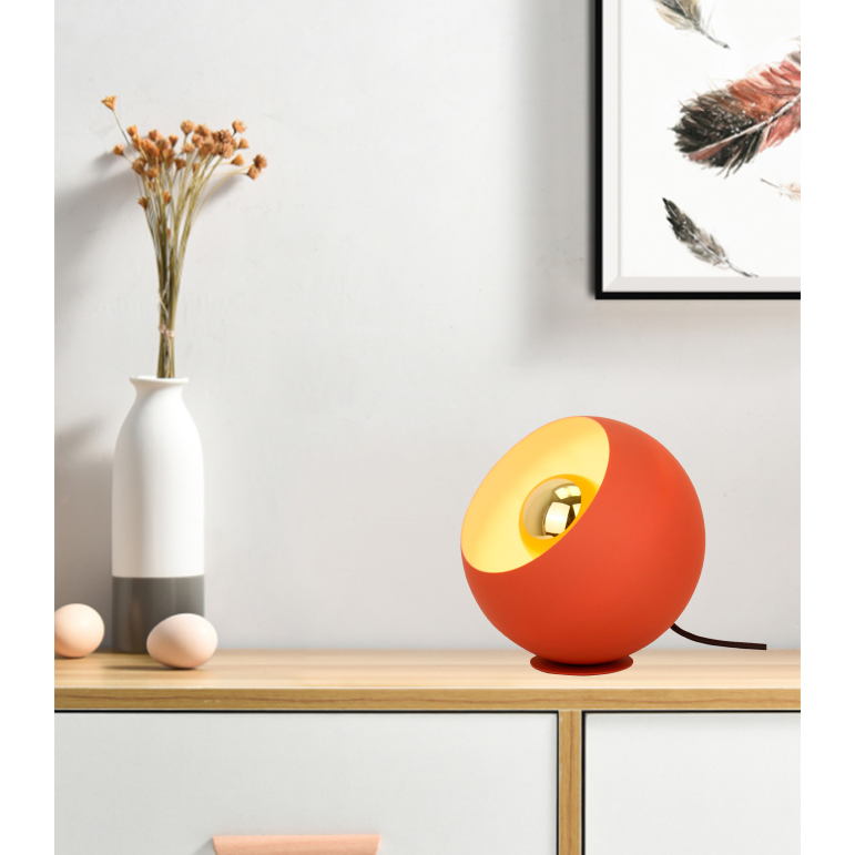 Lampe de table Sfera Variée – Design Élégant en Ø20 & Ø25 cm | Couleurs Diverses
