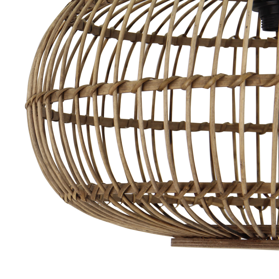 1-flammige Pendelleuchte über dem Esstisch – Various Woven