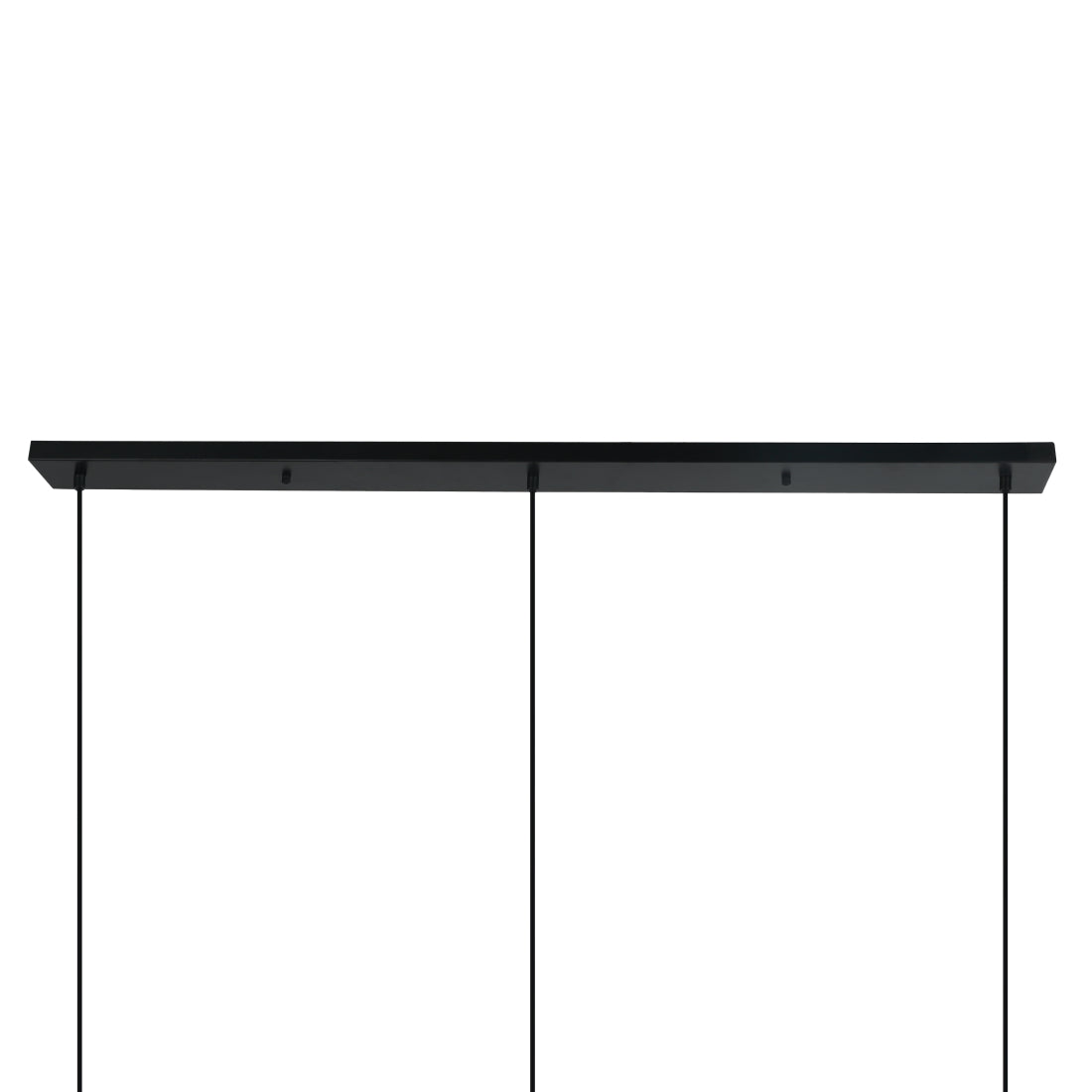 De Various Canna hanglamp in zwart heeft 3 kappen van Ø25 cm. Een moderne, stijlvolle hanglamp die een eigentijdse uitstraling biedt voor elk interieur.