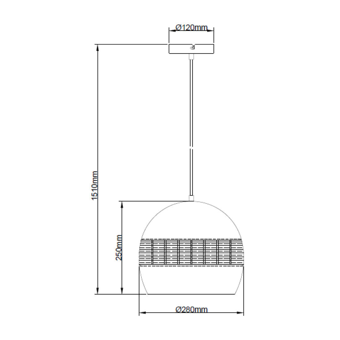 Voeg een natuurlijke en moderne uitstraling toe aan je interieur met de Various Caserta Hanglamp in creme rattan. Ø28 cm, E27. Perfect voor een sfeervol effect!
