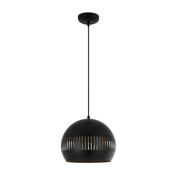 De Various Globo hanglamp in zwart heeft een Ø50 cm kap. Een moderne, stijlvolle tafellamp die een eigentijdse uitstraling biedt voor elk interieur.
