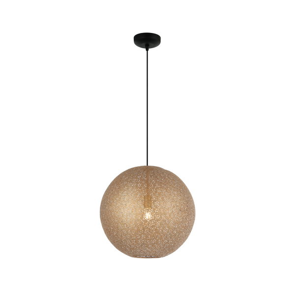 De Various Oro hanglamp in goud heeft een Ø40 cm kap. Een moderne, stijlvolle hanglamp die een eigentijdse uitstraling biedt voor elk interieur.