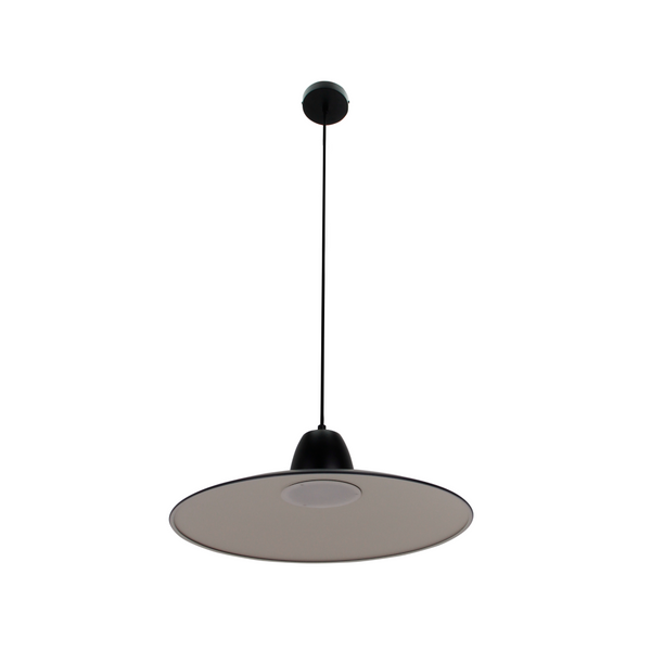 Minimalistische Pendelleuchte in Grau – Perfekt für moderne Wohnräume