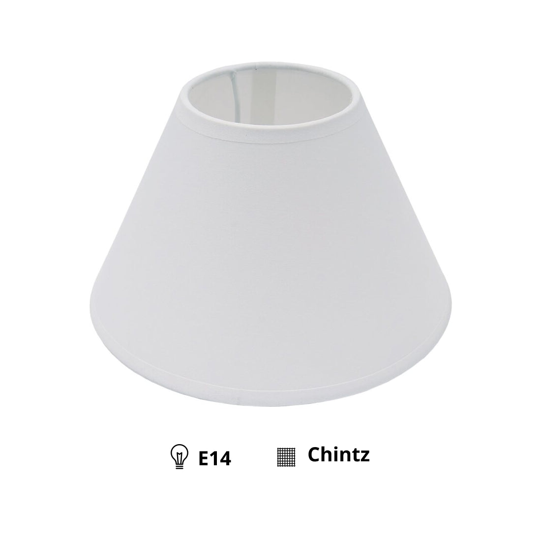 De Various Rund lampenkap in wit heeft een diameter van 16 cm. Combineer met een lampenvoet die bij jouw interieur past!