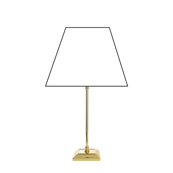 De Various T-80 lampenvoet in goud is 41 cm hoog. Combineer met een lampenkap die bij jouw interieur past!
