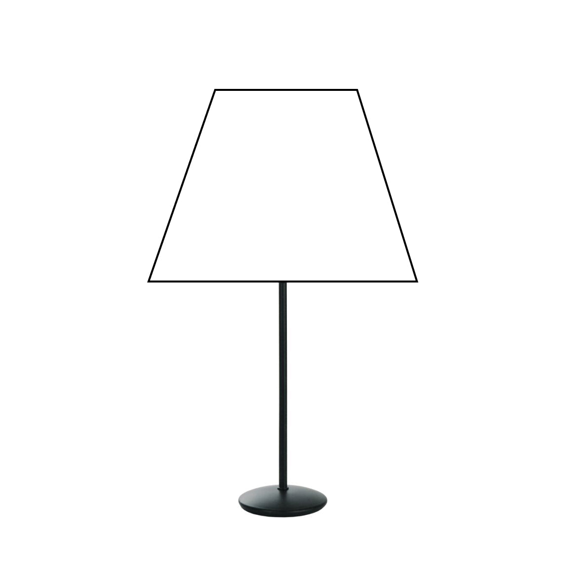 De Various Universal lampenvoet in zwart is 31 cm hoog. Combineer met een lampenkap die bij jouw interieur past!