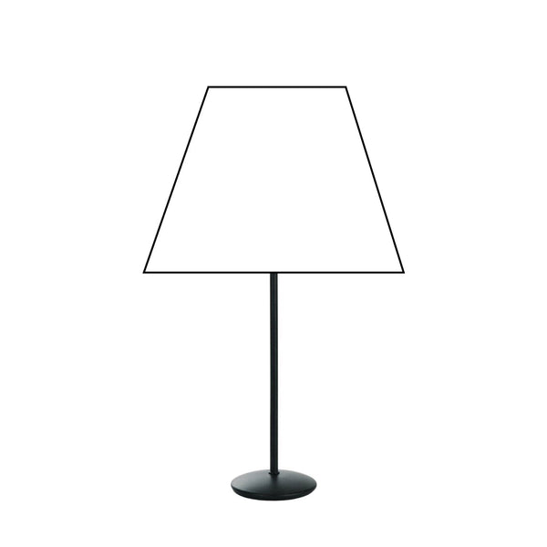De Various Universal lampenvoet in zwart is 31 cm hoog. Combineer met een lampenkap die bij jouw interieur past!