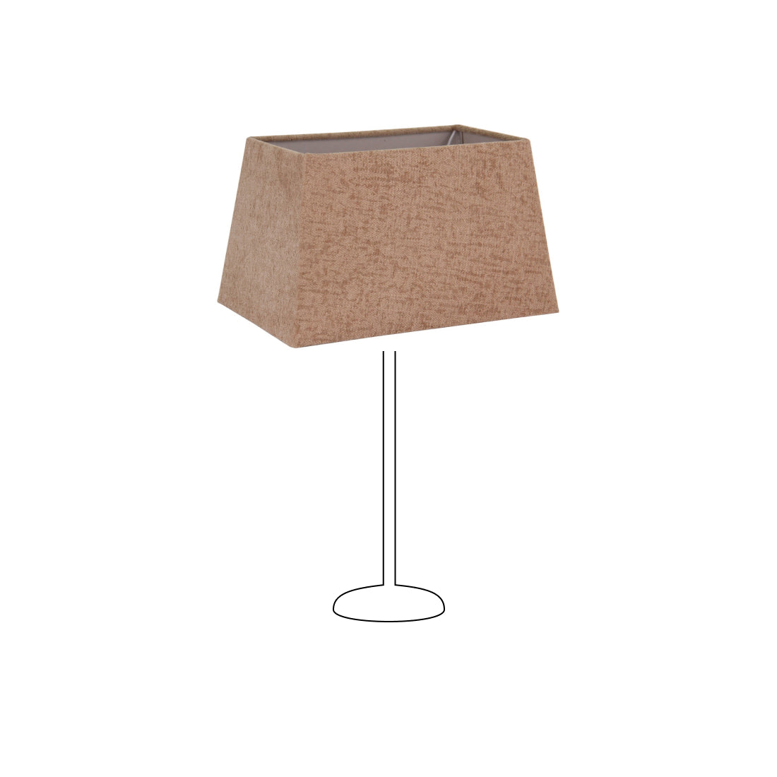 De Various Wooley lampenkap in taupe heeft een diameter van 30 cm. Combineer met een lampenvoet die bij jouw interieur past!