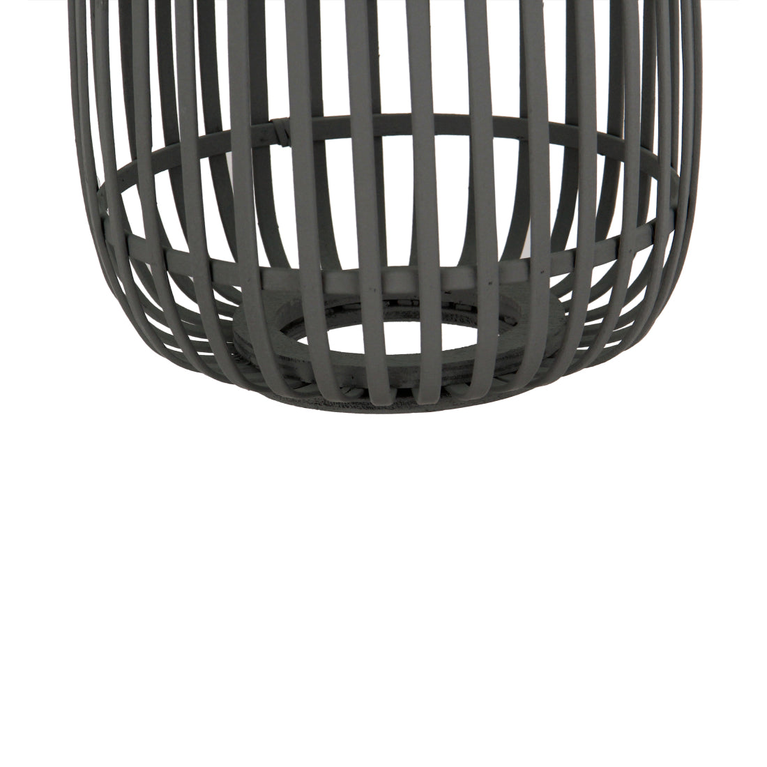 Woven hanglamp van Various, grijs, 1 lichts, Ø21 cm, met een elegant en eigentijds ontwerp.