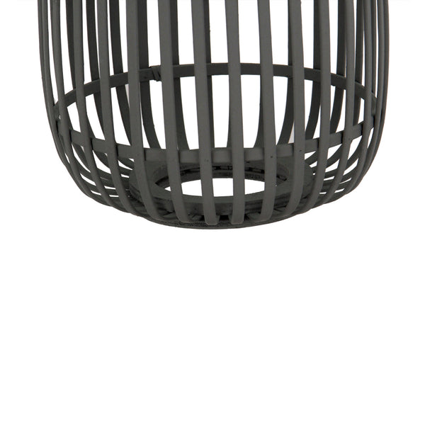 Woven hanglamp van Various, grijs, 1 lichts, Ø21 cm, met een elegant en eigentijds ontwerp.