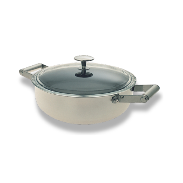 VICKERS - 28 cm PAN WITH LID - SERAFINO ZANI