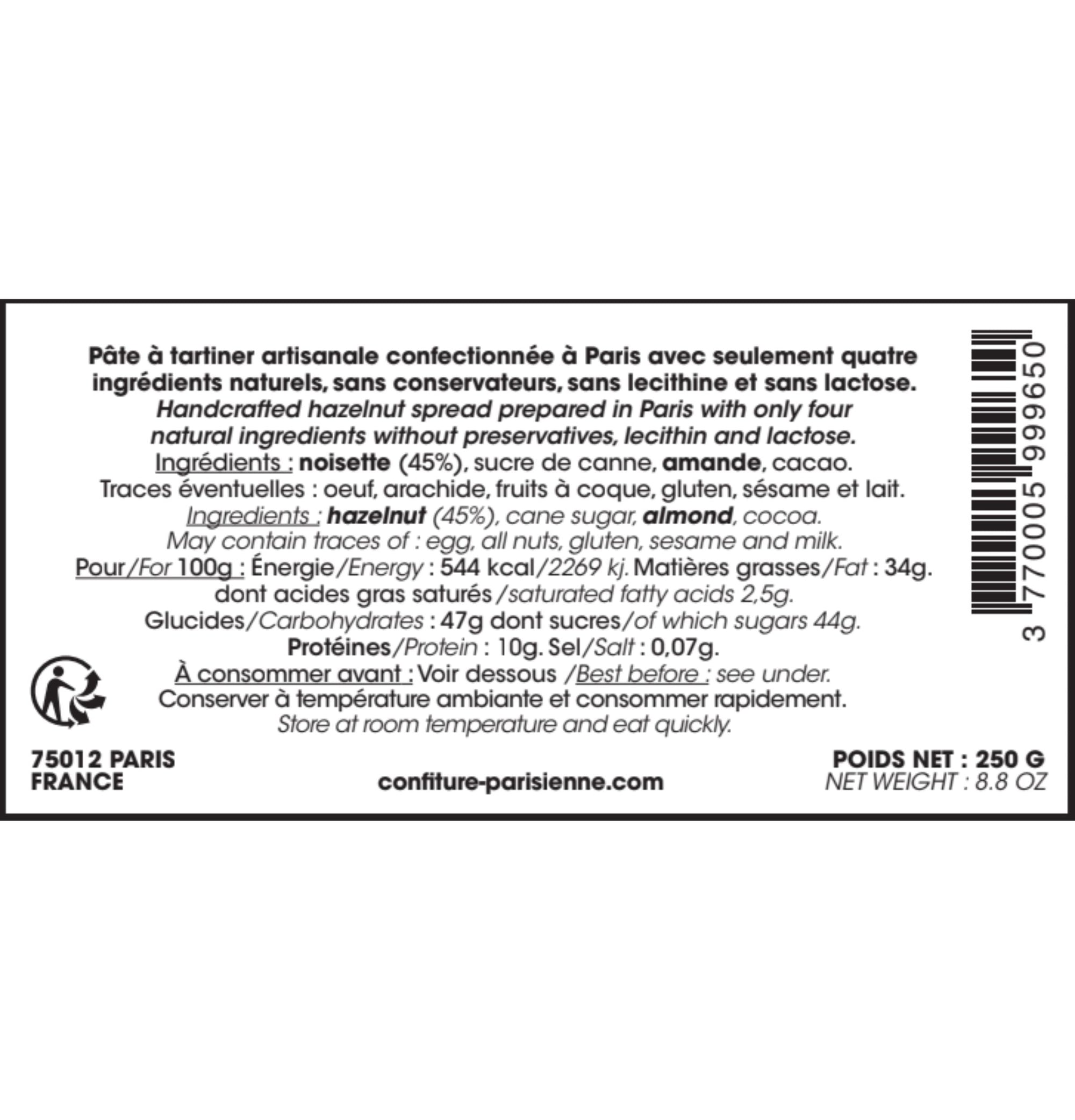 Hazelnut Spread Gift Box Merry Christmas