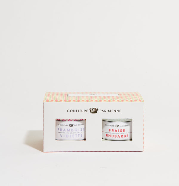Confiture Parisienne - Coffret deux recettes - Fruits Rouges