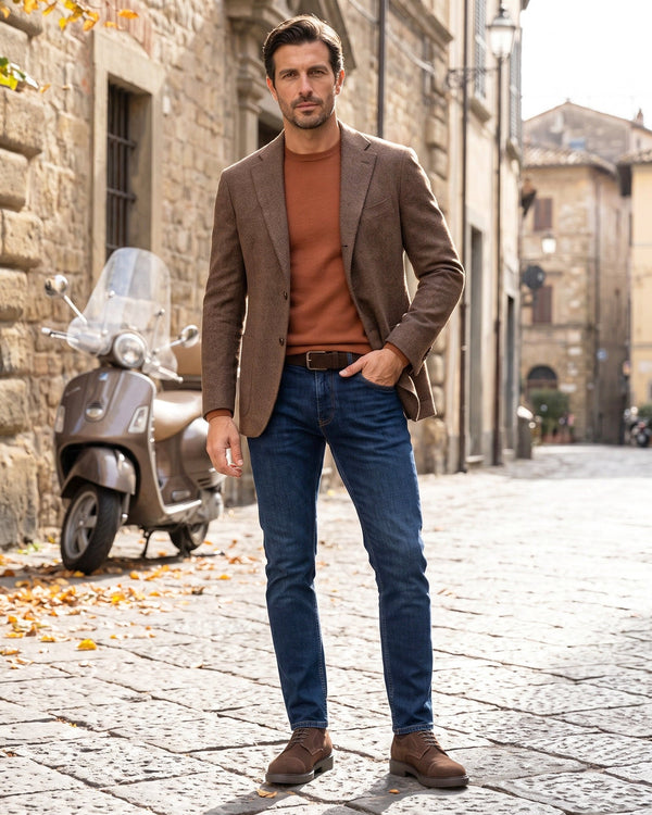 VOGHERA - Brown Suede