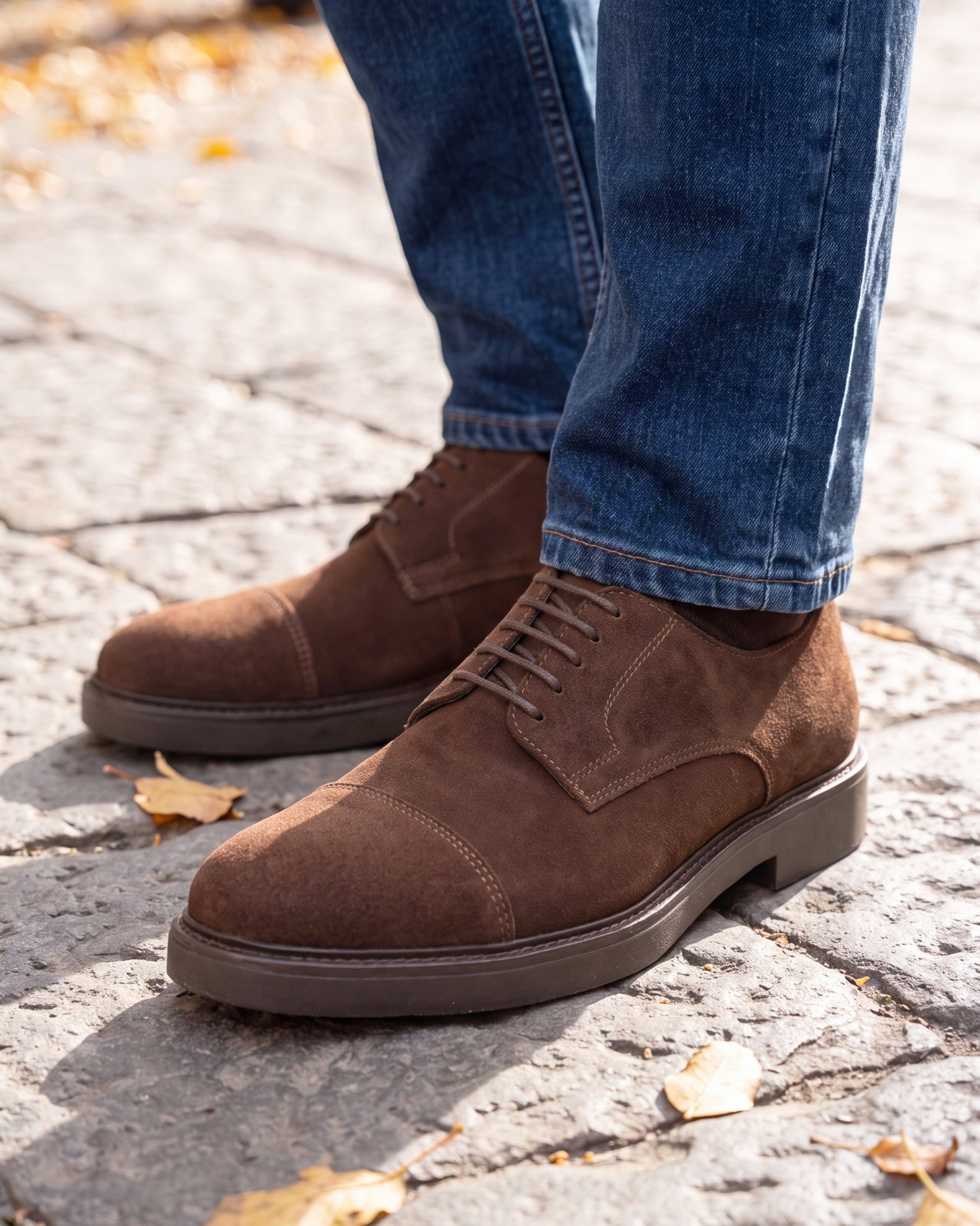 VOGHERA - Brown Suede