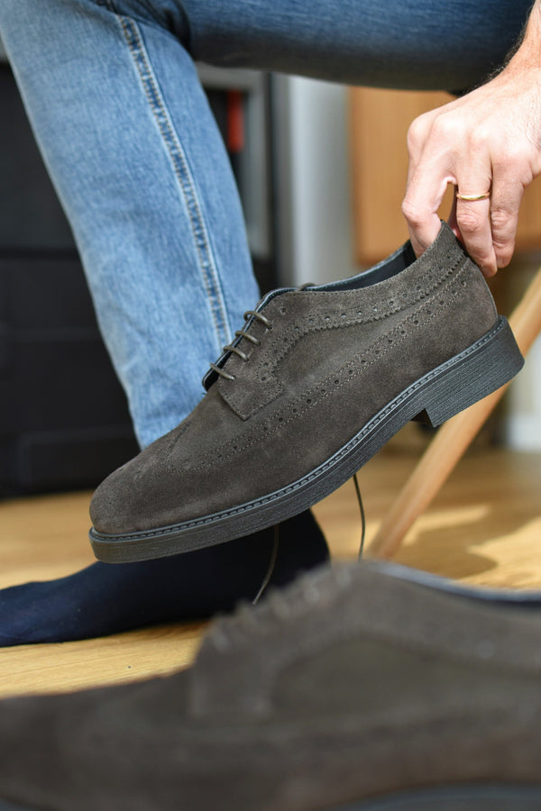 VOLTERRA - Smeđi Suede