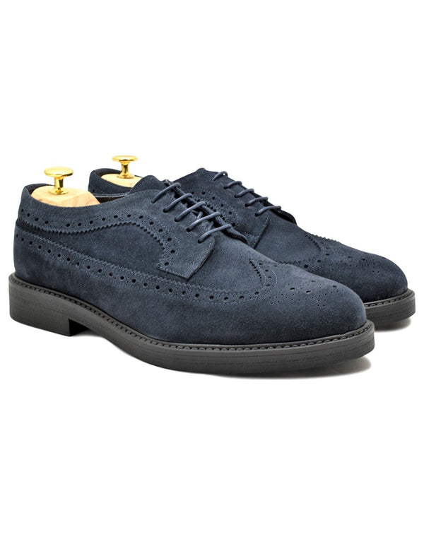 VOLTERRA - Marineblauwe Suède