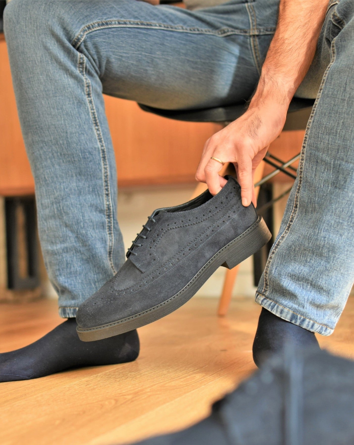 VOLTERRA - Marine Suède