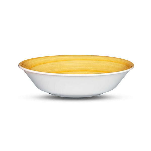 SALAD BOWL - YELLOW - MEMENTO TABLE VERTIGO