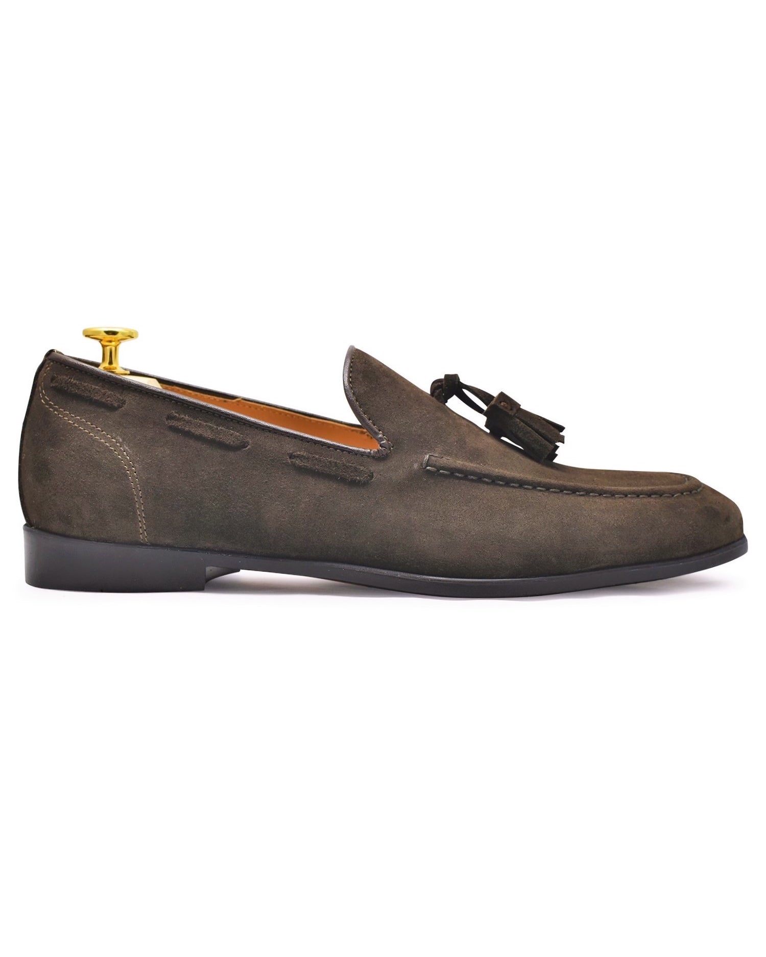 VULCANO - Brown Suede