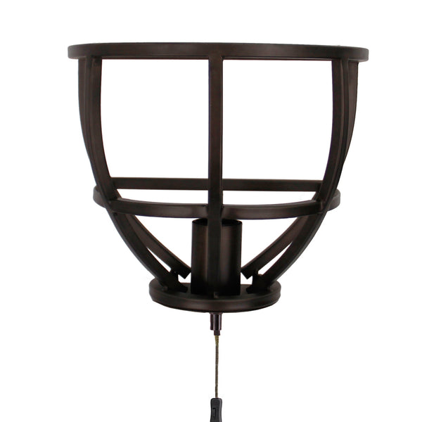 Lampada da Parete Chericoni Aperto – Ø25 cm - Design Industriale – Nero – E27