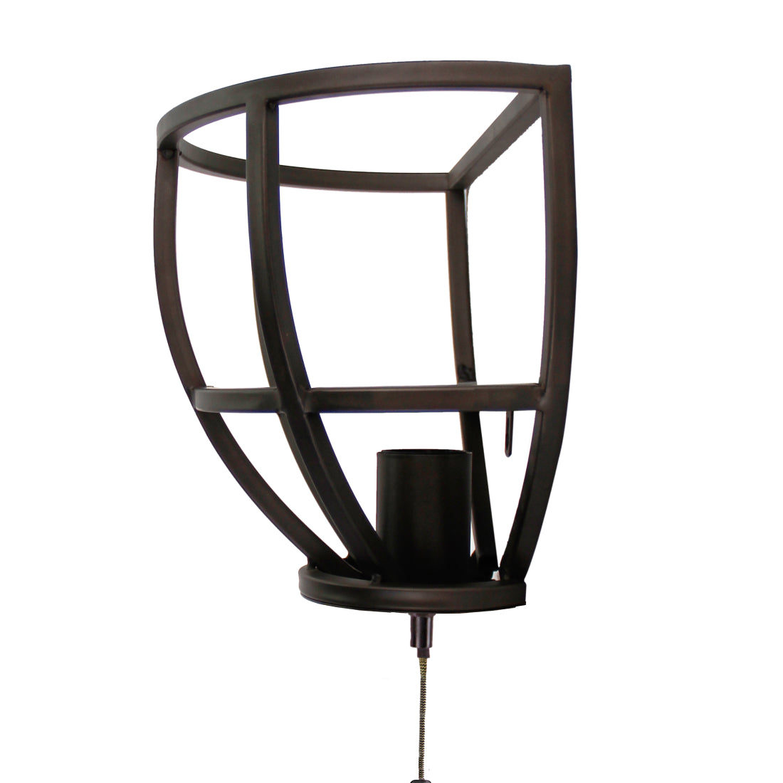 Lampada da Parete Chericoni Aperto – Ø25 cm - Design Industriale – Nero – E27