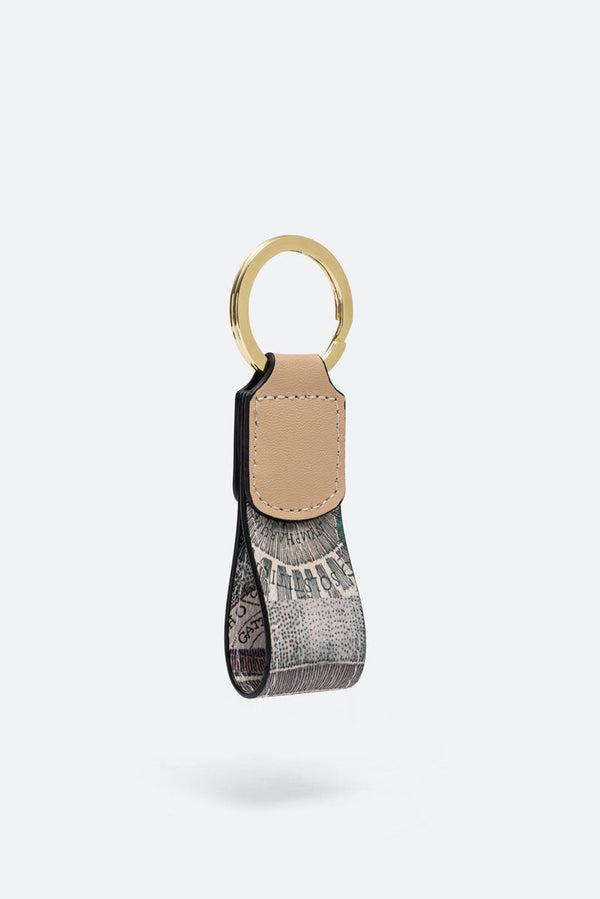 Planetarium Watercolor Keychain