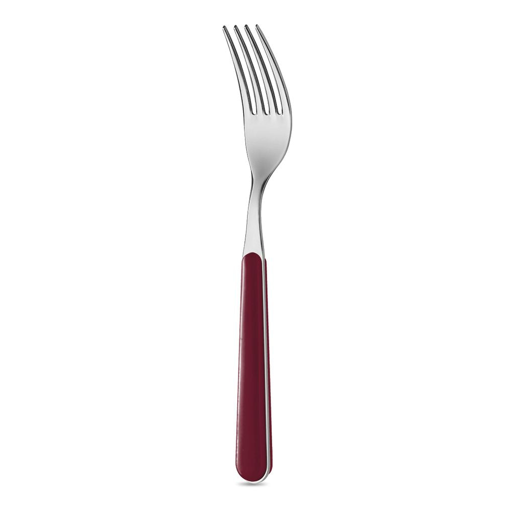 Table Fork - Solid Color Bordeaux LD14114X