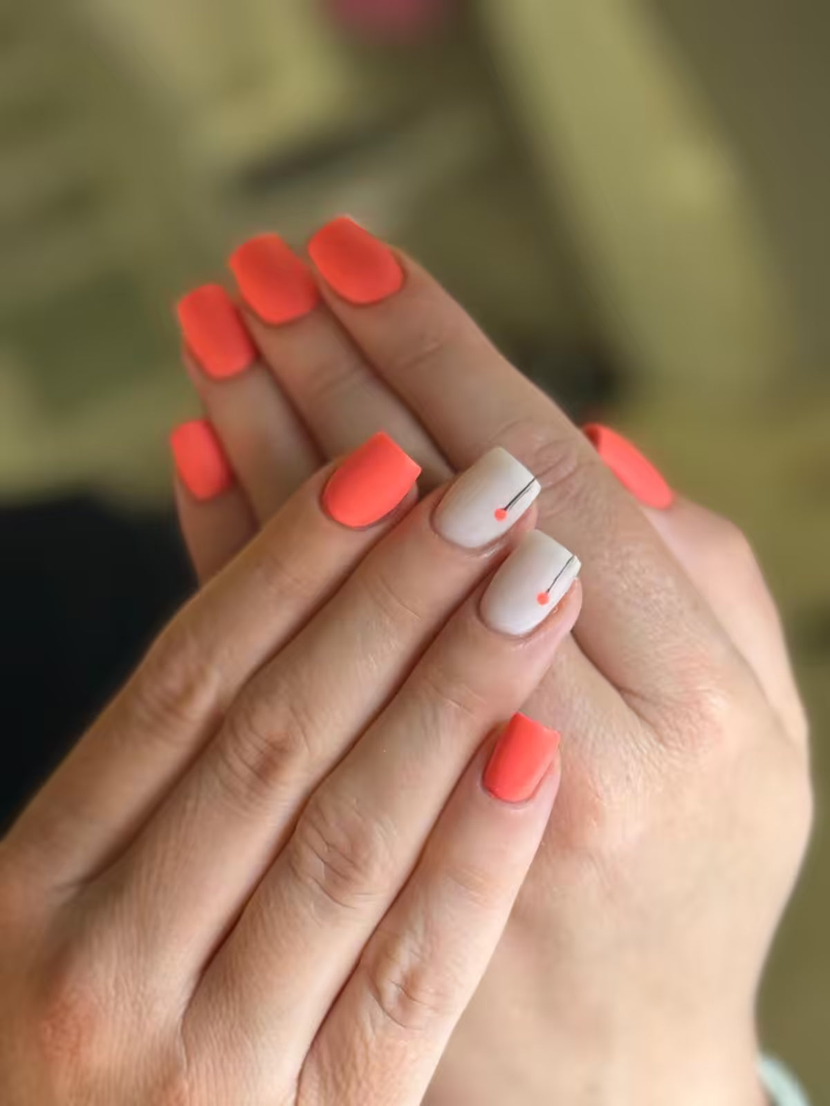 Gel Polish Burning Coral 6ml