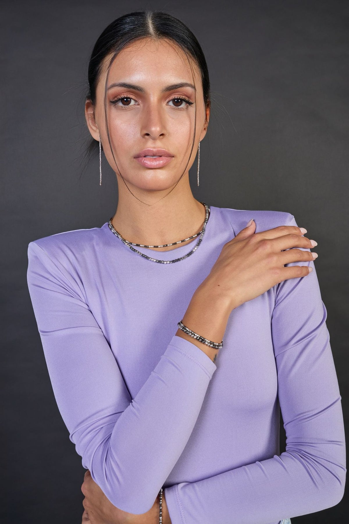 Multicolor Silver Bracelet ref. LC47