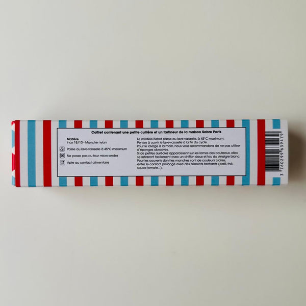 Ensemble de couverts Citrus Circus : Cuillère + Étaleur