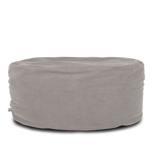 SOFT CHILL 80, Pouf Sacco Rotondo in Cotone Sfoderabile 80 x h42