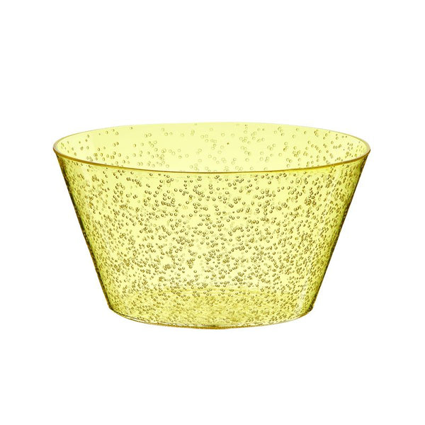 MEDIUM BOWL - YELLOW TRANSPARENT - MEMENTO SYNTH