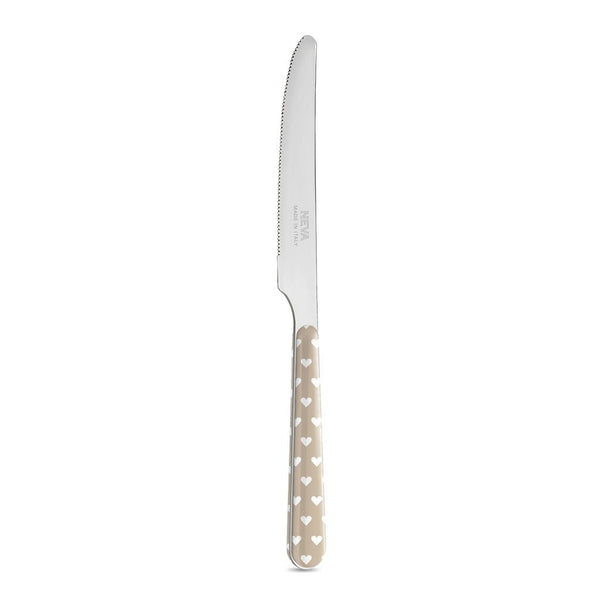 6 Table Knives - Heart Shapes Dove BD14060PTL