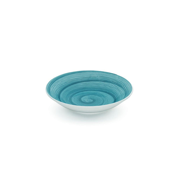 DEEP PLATE - PETROL - MEMENTO TABLE VERTIGO