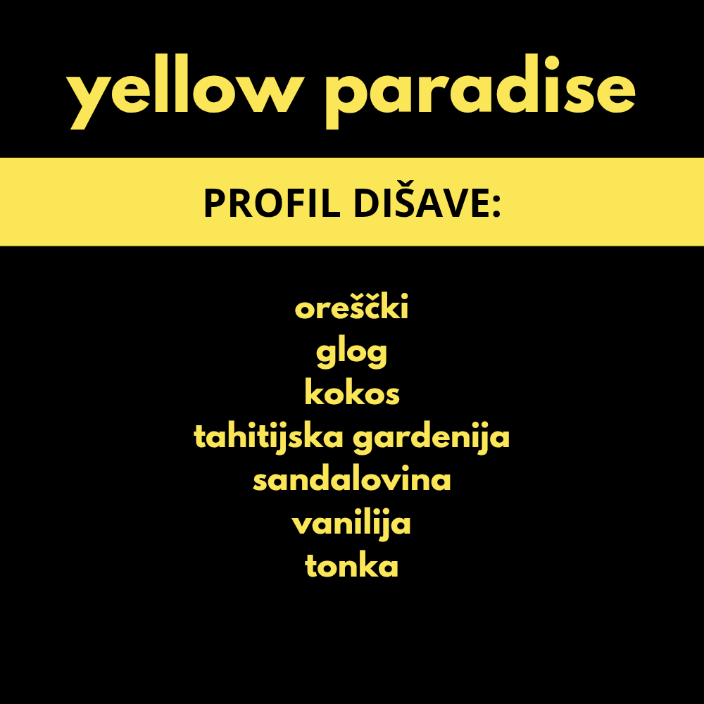 FRAGRANT WAX YELLOW PARADISE